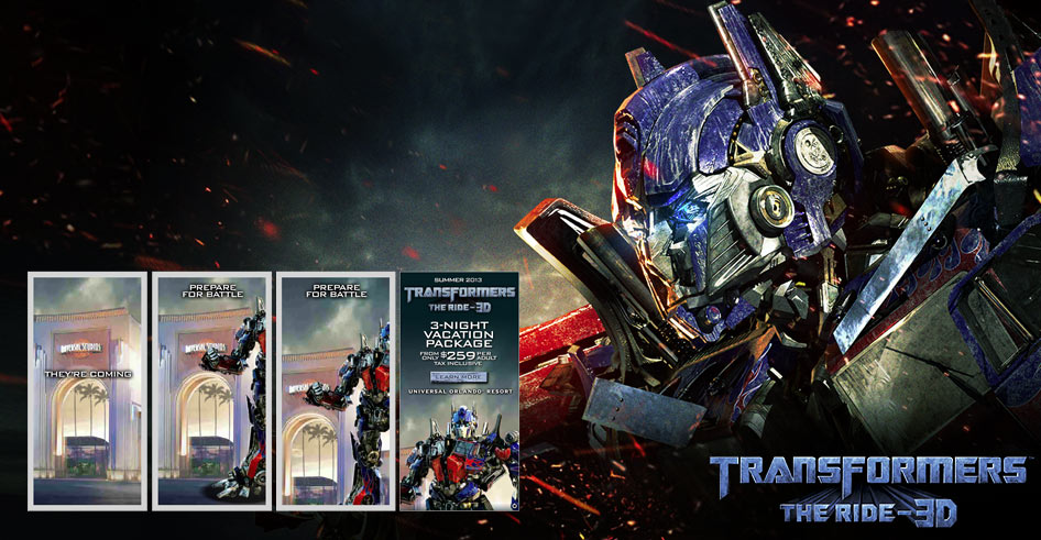 Transformers The Ride 3D